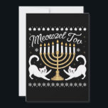 Meowzel Tov Funny Chanukah Hanukkah Ugly Sweater Meddelande<br><div class="desc">Meowzel Tov Funny Chanukah Hanukkah Ugly Sweater</div>