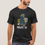 Meowzel Tov Hanukkah Cat Kattunge Chanukah Jewish T Shirt<br><div class="desc">Meowzel Tov Hanukkah Cat Kattunge Chanukah Jewish.</div>