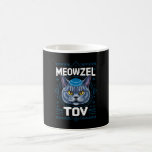 Meowzel Tov Hanukkah Jewish Cat Helgdag Kaffemugg<br><div class="desc">Meowzel Tov Hanukkah Jewish Cat Helgdag</div>