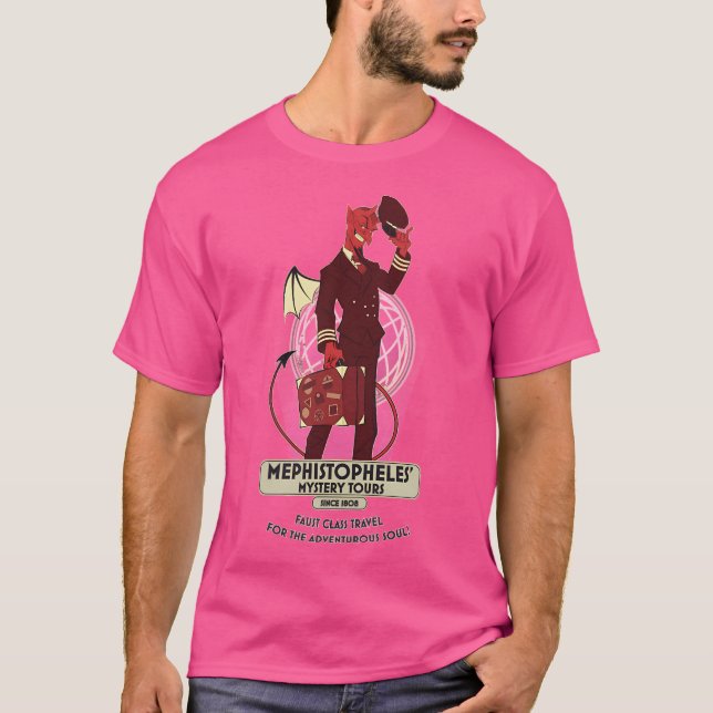Mephistopheles Mystoppturer T Shirt (Framsida)