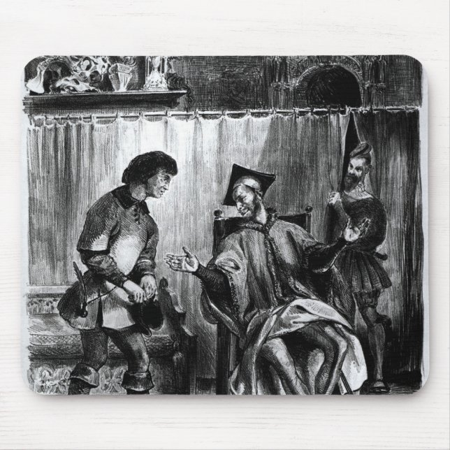 Mephistopheles och eleven musmatta (Framsidan)