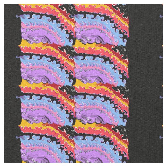 Mer abstrakt tyg (Närbild)