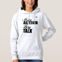 MER Action LESS Talk-svettskjorta