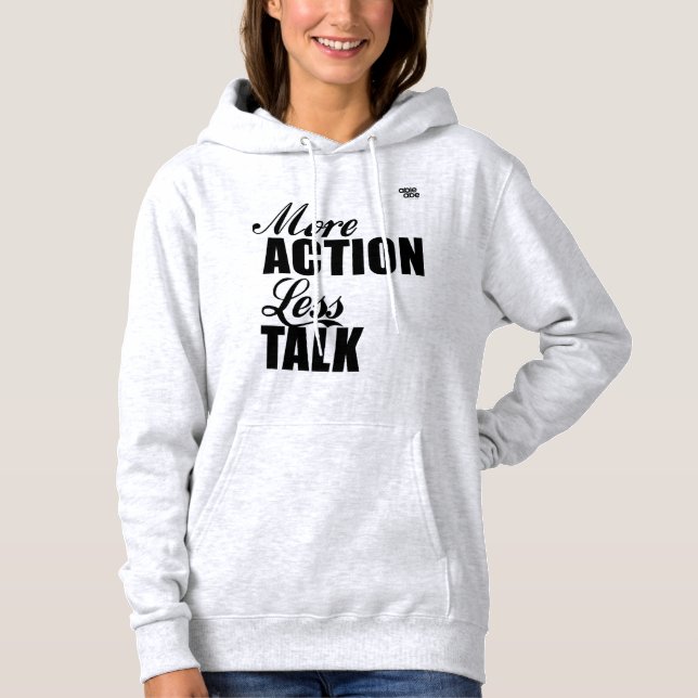 MER Action LESS Talk-svettskjorta T Shirt (Framsida)