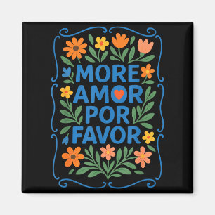 Mer Amor R Förmån Latin Spansk Kärlekskvot Magnet