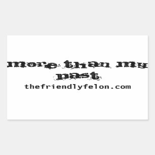 Mer än.. Bumper Sticker Rektangulärt Klistermärke