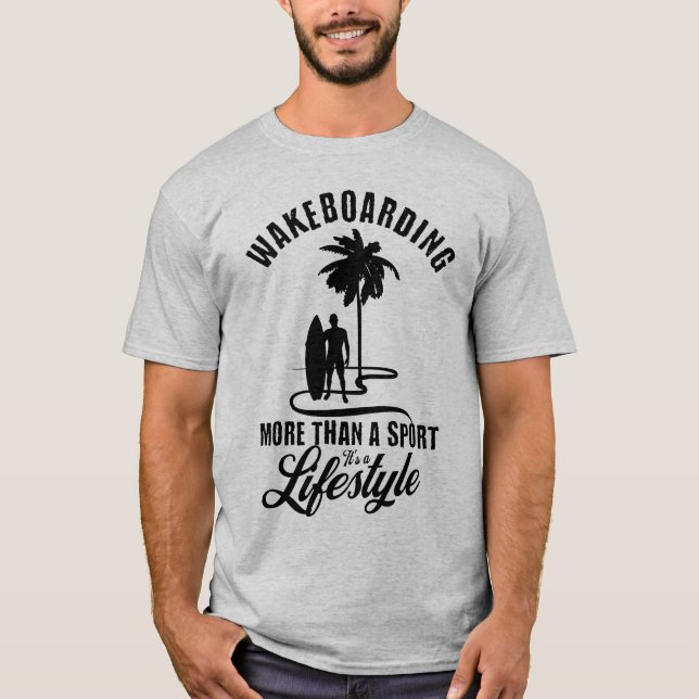 Mer än en sport är en livsstil t shirt (Framsida)
