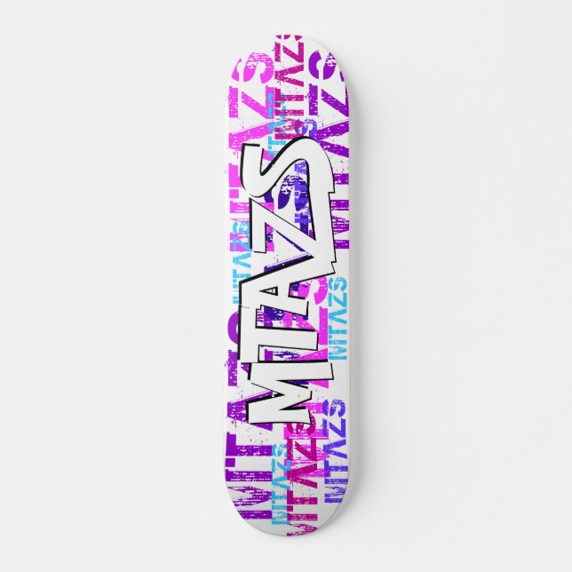 Mer än en zodiac-skyltskateboard skateboard bräda 20 cm (Framsida)