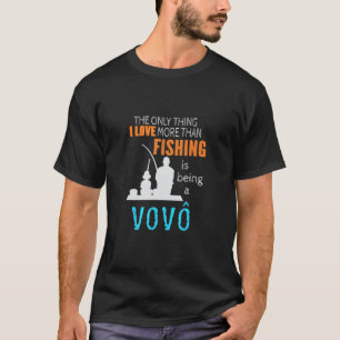 Mer än Kärlek Fishing Vovô Portugisiska brasilians T Shirt