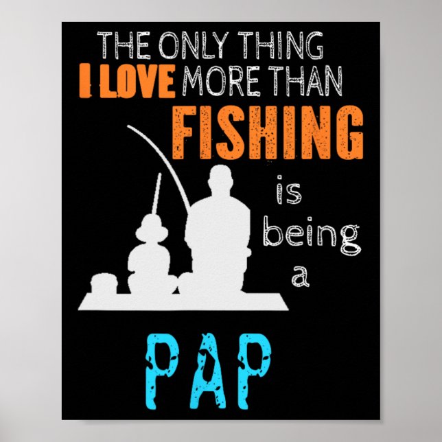Mer än kärlek fiske Pap Special Farfar  Poster (Framsidan)