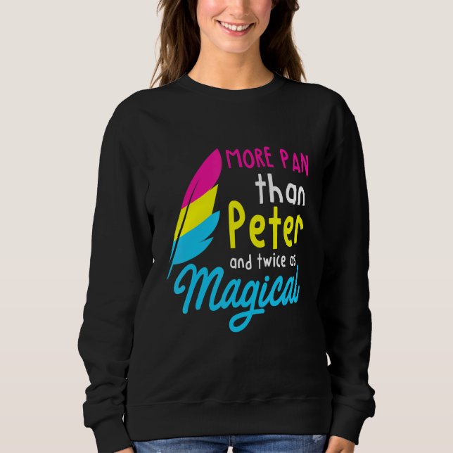 Mer än Peter - Lgbtq Queer Omnisexual Panse T Shirt (Framsida)