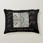 Mer än Rubies Square Pillow Prydnadskudde<br><div class="desc">Kudden "Värre mer än Rubies" är perfekt för vardaglig använda i dina vardagsutrymmen. Den här kudden inspireras av Proverbs 31:10 och ger en tankfull gåva till Mors dag, samtidigt som den uttrycker hur mycket hon värderas. Tack för att du valde att handla med oss på "För Kärlek i Beauty". Ditt...</div>