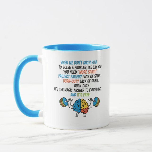 Mer Andlig Magi Svar Mugg (Vänster)