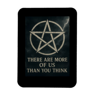 Mer av oss Wicca Magnet