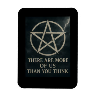 Mer av oss Wicca Magnet