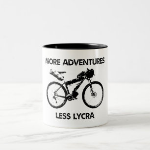 Mer Äventyr Less Lycra Bikepacking Två-Tonad Mugg