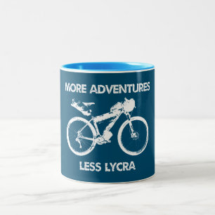 Mer Äventyr Less Lycra Bikepacking Två-Tonad Mugg