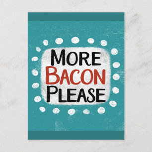Mer Bacon-kort Vykort