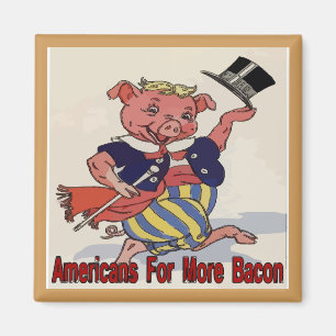Mer Bacon Magnet