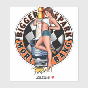 Mer Bang Klistermärken