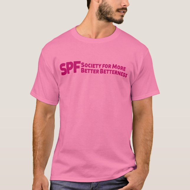 Mer bättre Betterness utslagsplats (rosa Tröja (Framsida)