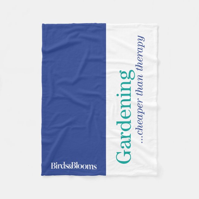 Mer billig än terapi fleecefilt (Framsidan)