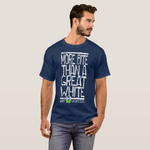 Mer bita vit t shirt