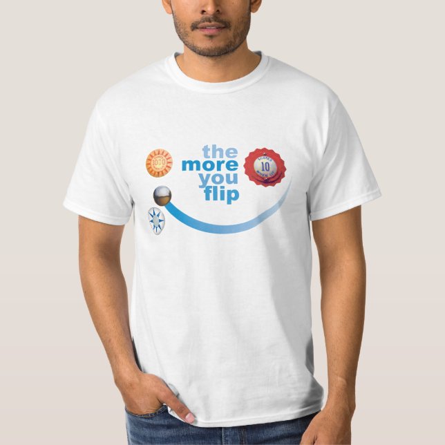 Mer bläddrar du - version 2 tee (Framsida)