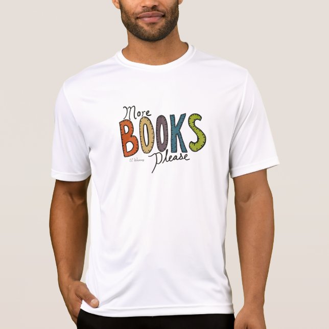 Mer Bokar T-Shirt (Framsida)