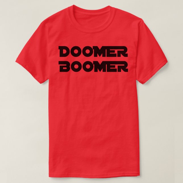 mer boomer t shirt (Design framsida)