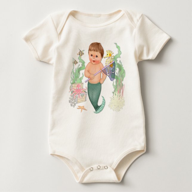 Mer Boy med Net T Shirt (Framsida)