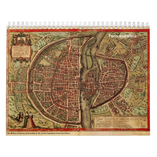 mer calendrier paris autrefois kalender (Omslag)