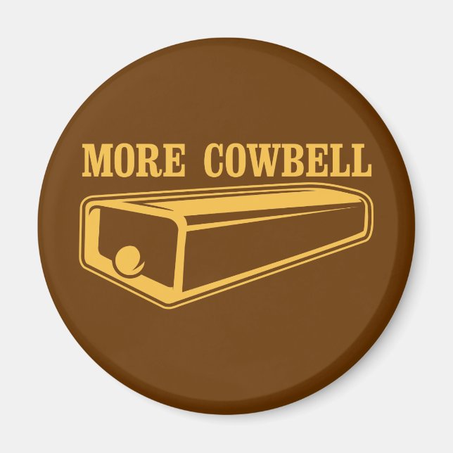 Mer Cowbell Magnet (Framsidan)