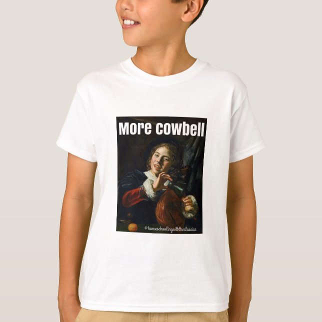 Mer Cowbell T Shirt (Framsida)