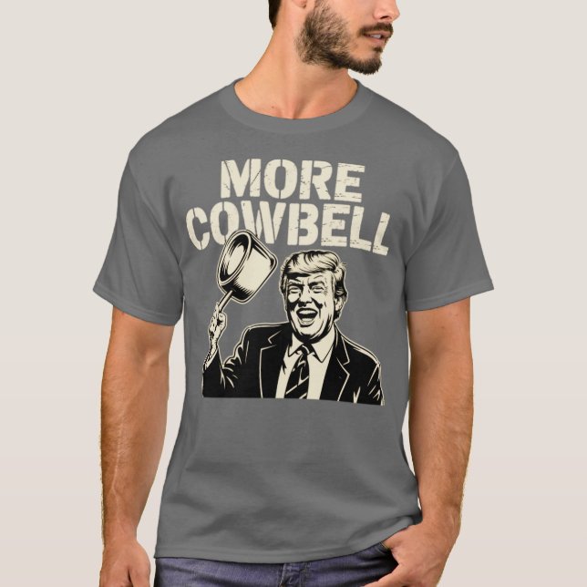 Mer Cowbell T Shirt (Framsida)