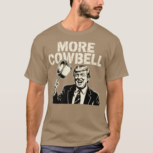 Mer Cowbell T Shirt (Framsida)