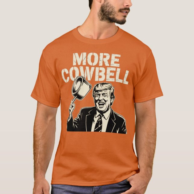 Mer Cowbell T Shirt (Framsida)
