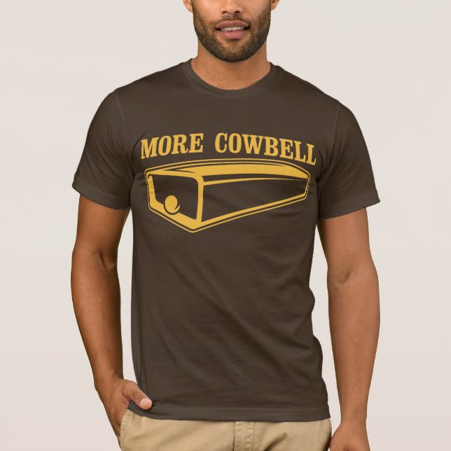 Mer Cowbell T-shirt (Framsida)