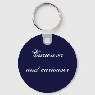 Mer curiouser och mer curiouser nyckelring