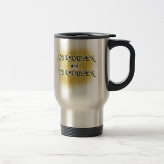 Mer curiouser och mer curiouser T-tröja, muggar, Resemugg
