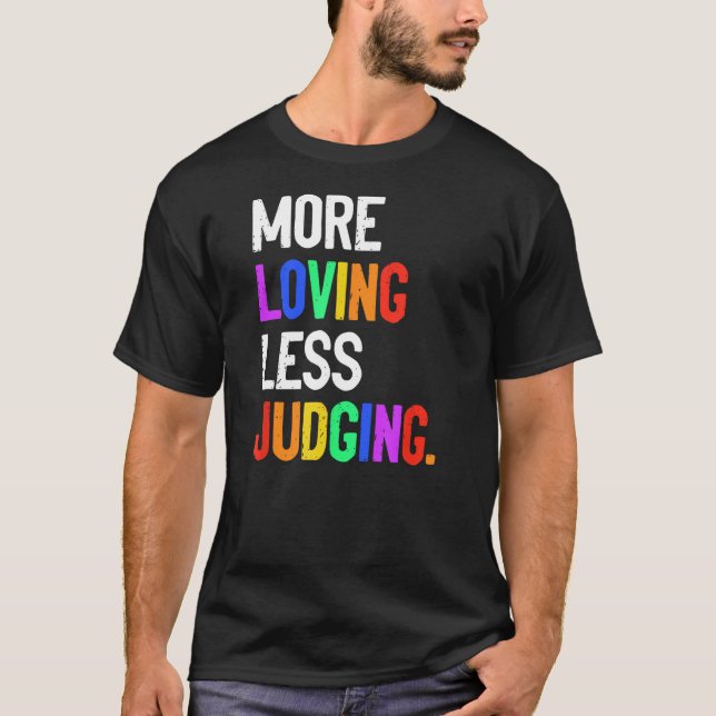 Mer dömande mindre t shirt (Framsida)