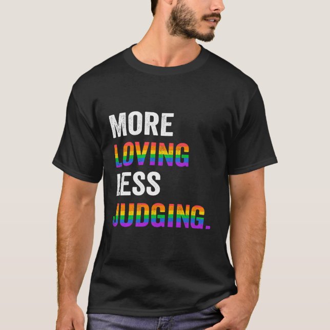Mer dömande mindre t shirt (Framsida)