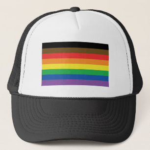 Mer färg mer prideregnbågeanpassade LGBT Truckerkeps