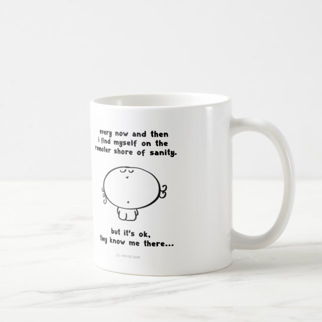 Mer fjärrkustsanity för vimrod VM8609 Kaffemugg (Höger)