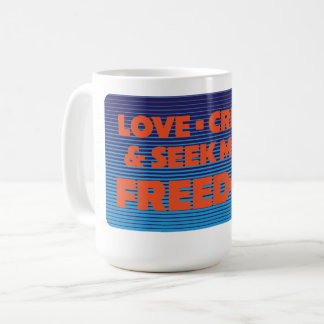 Mer Frihet Retro Kaffemugg