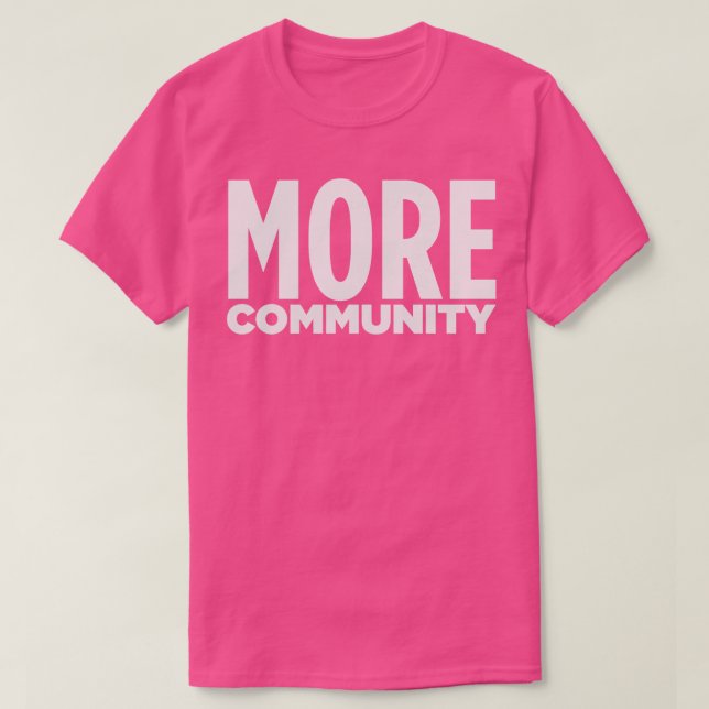 MER GEMENSKAPEN T SHIRT (Design framsida)