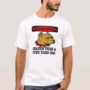 Mer genomsnittlig skrothund för grop tee shirt