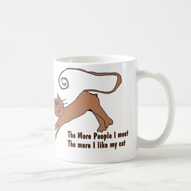 Mer gillar jag min kattMUGG Kaffemugg (Höger)