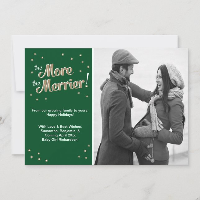 Mer Grönt för meddelanden om Merrier Gravid (Framsida)