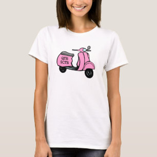 Mer gullig sparkcykellogotyp T Tee